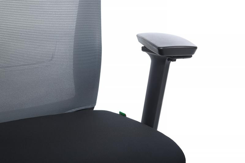 Кресло Фикс RCH 871E-3D-M3 Серый/Черный