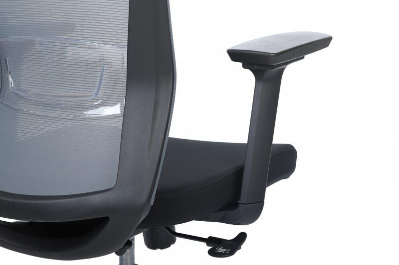 Кресло Фикс RCH 871E-3D-M3 Серый/Черный