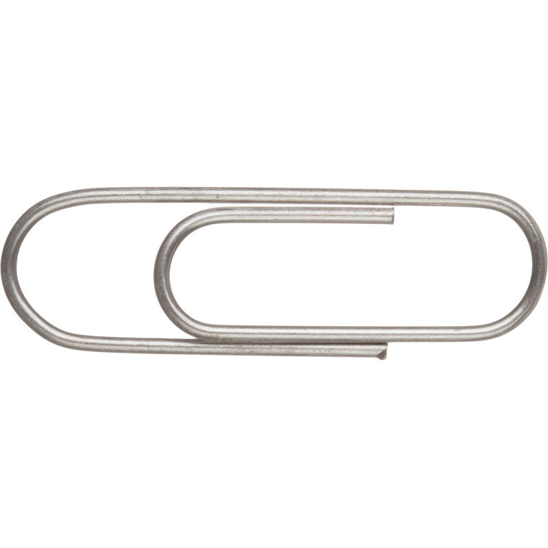 Скрепки Attache  металлические без. покрытия,28 мм, негофрирован.,100шт/уп