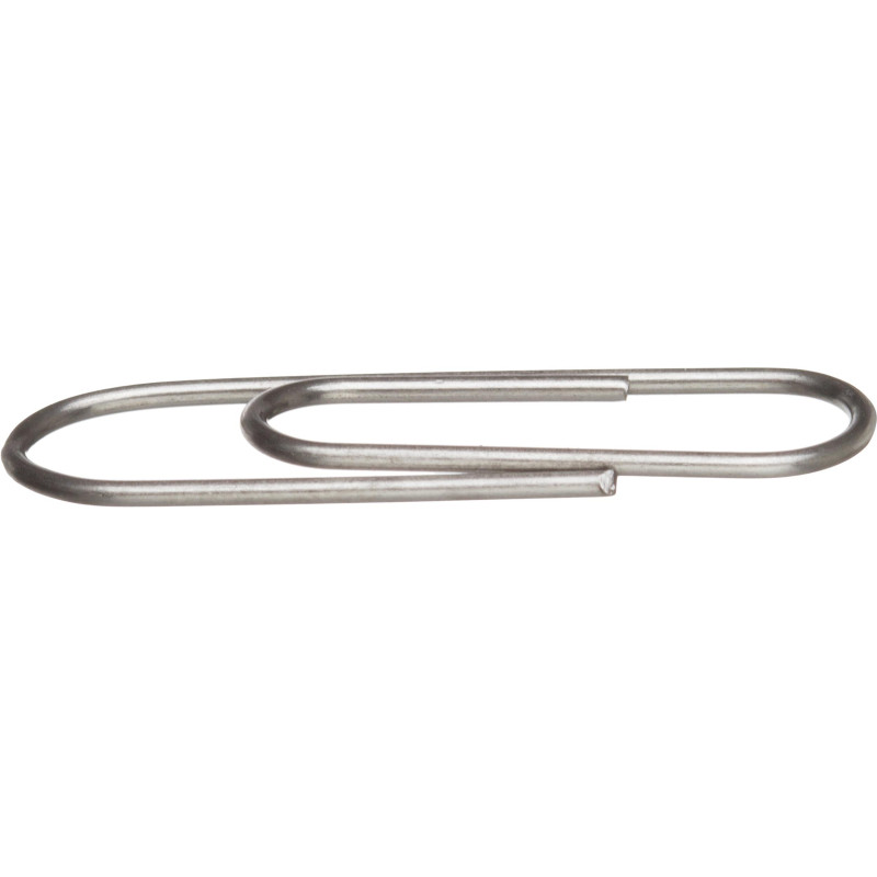 Скрепки Attache  металлические без. покрытия,28 мм, негофрирован.,100шт/уп