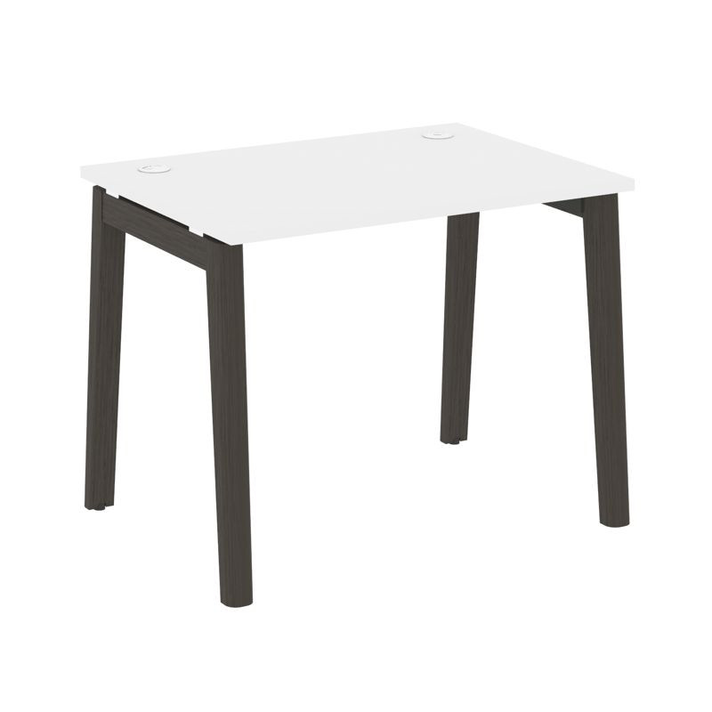 Onix Wood Стол письменный OW.SP-1.7 Белый Бриллиант/Дуб Темный/Металл Антрацит 980*720*750