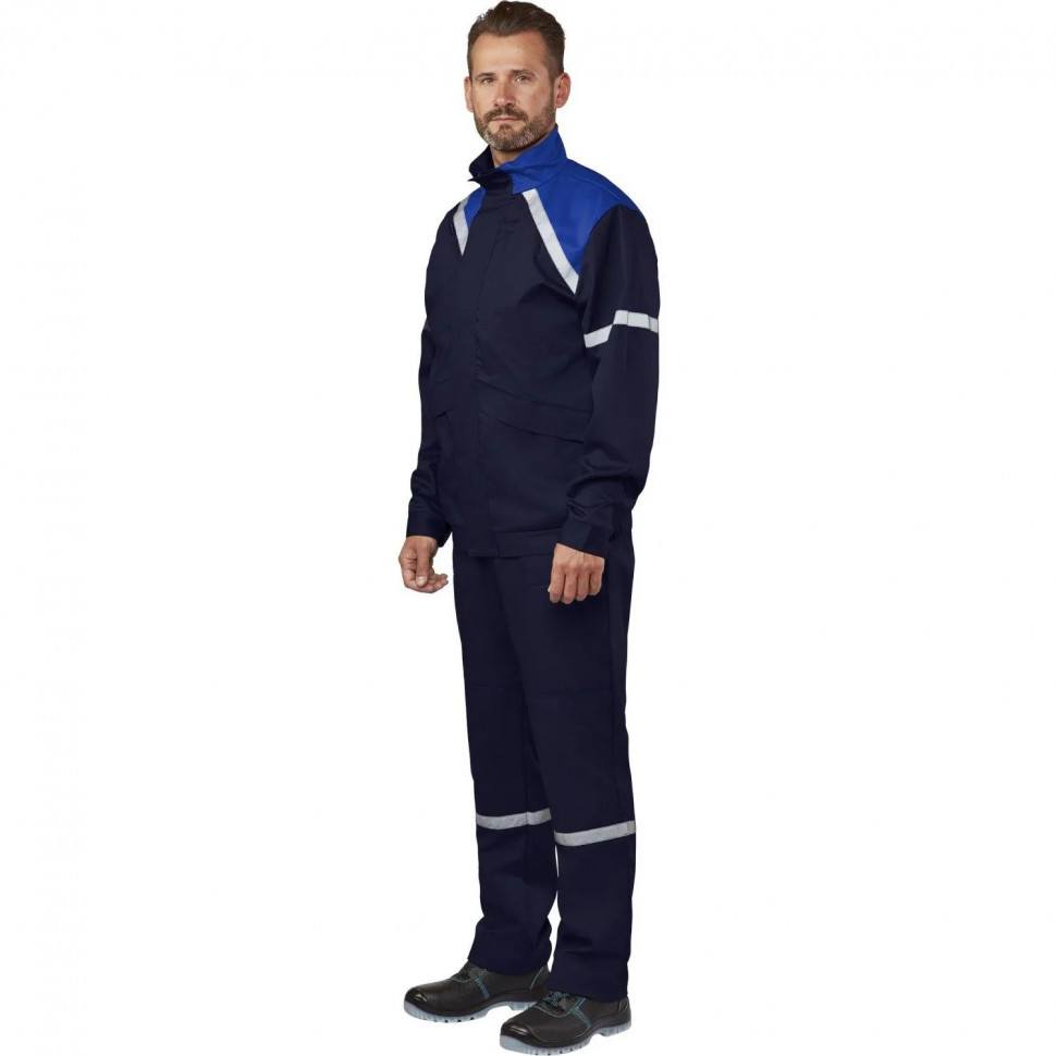 Костюм рабочий летний Антистат ГИДРА-2 муж. ЛА01-КПК син/вас 52-54/182-188