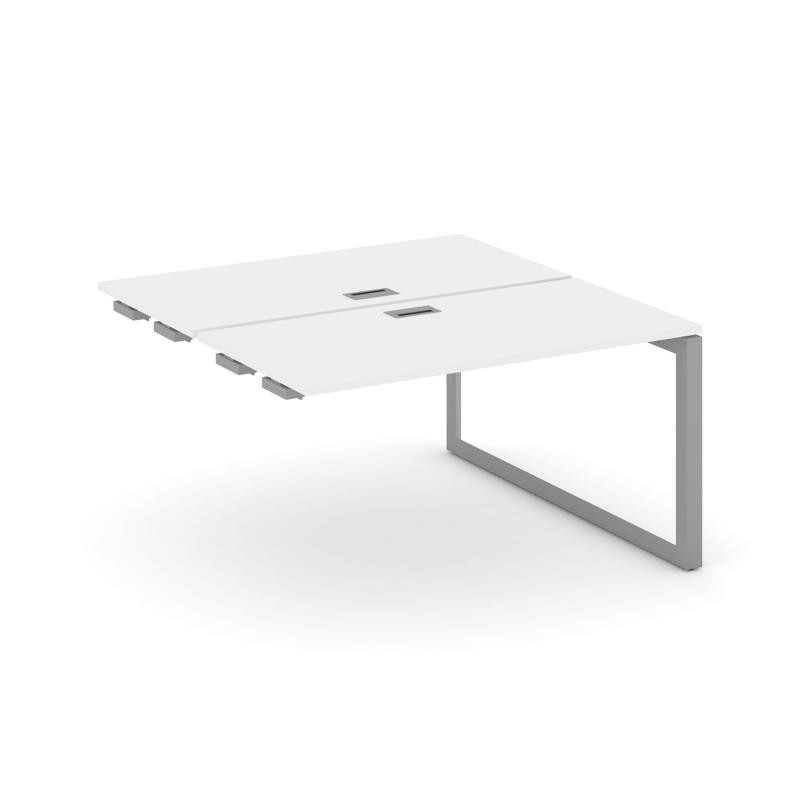 Style Project Стол-приставка к опор. элем. SN-59O.DPRS-001 Белый/Металл Серый/Серебро Заглушка 980*1