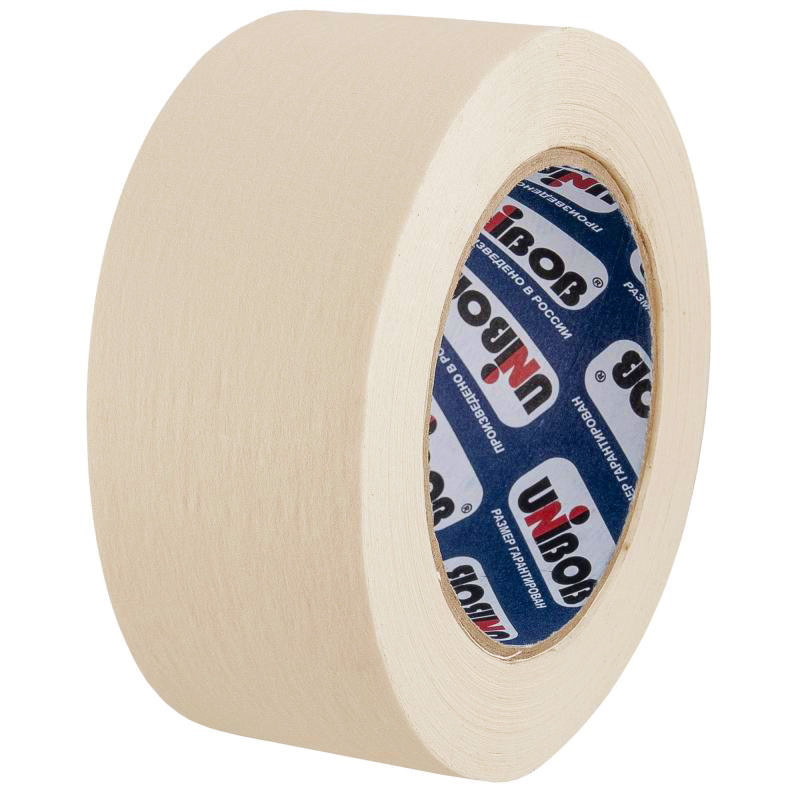 Клейкая лента малярная 72мм х 50м, креппированная