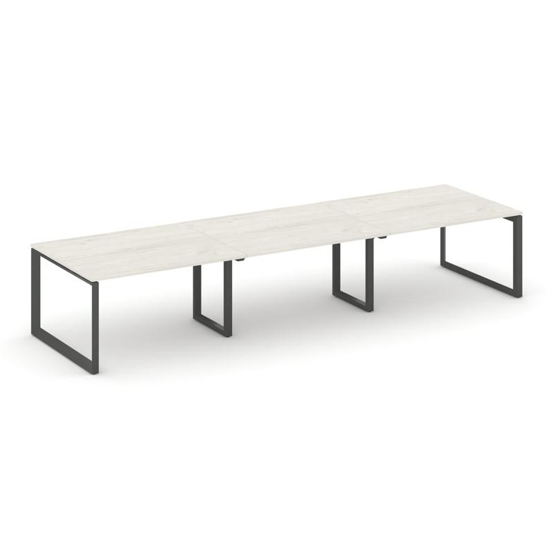 Style Project Стол переговорный SN-59O.SPRG-053.3 Дуб Наварра/Металл Антрацит 4140*1180*750