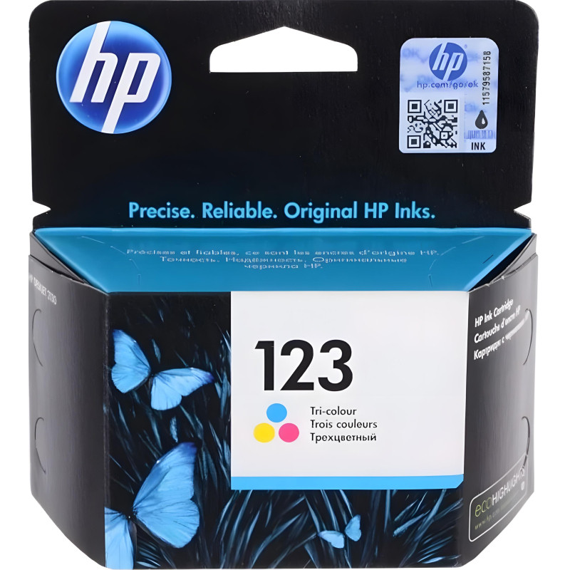 Картридж струйный HP 123 F6V16AE CMY цв. для DJ 2130