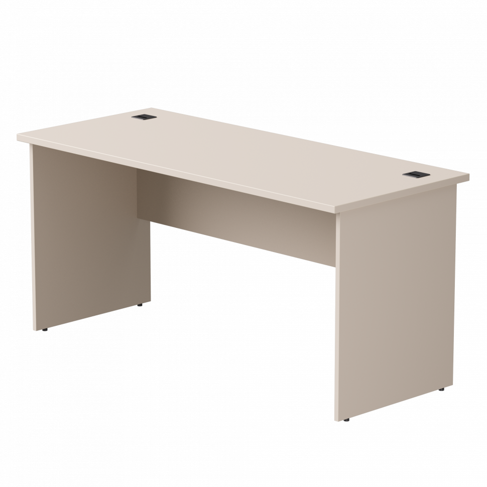 Стол прямой Everprof EVO (ЭВО) опоры ЛДСП 1580х670х755 мм Кашемир
