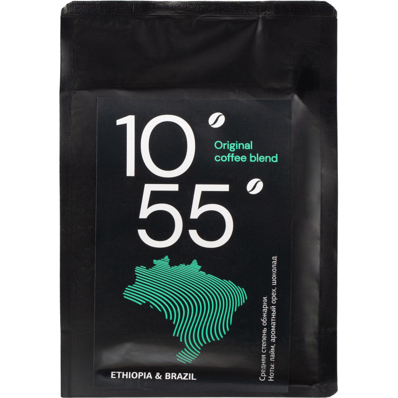 Кофе молотый 10/55 Original coffee blend, 100% Арабика 250г