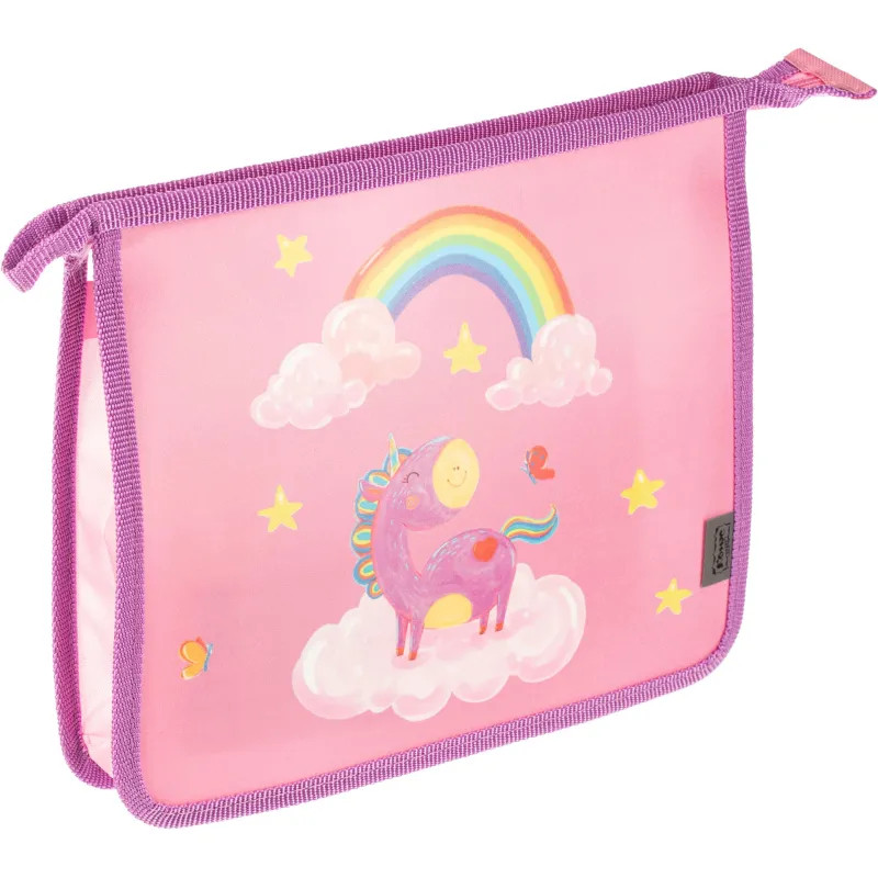 Папка для тетрадей  Волшебный Единорог, А5,  пластик, ПТ-713