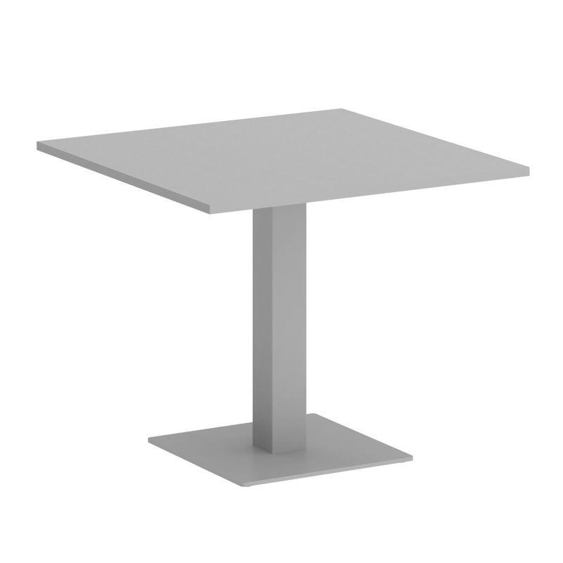 Riva Стол квадратный А.СПРГ-2 Серый/Металл Серый 900*900*750