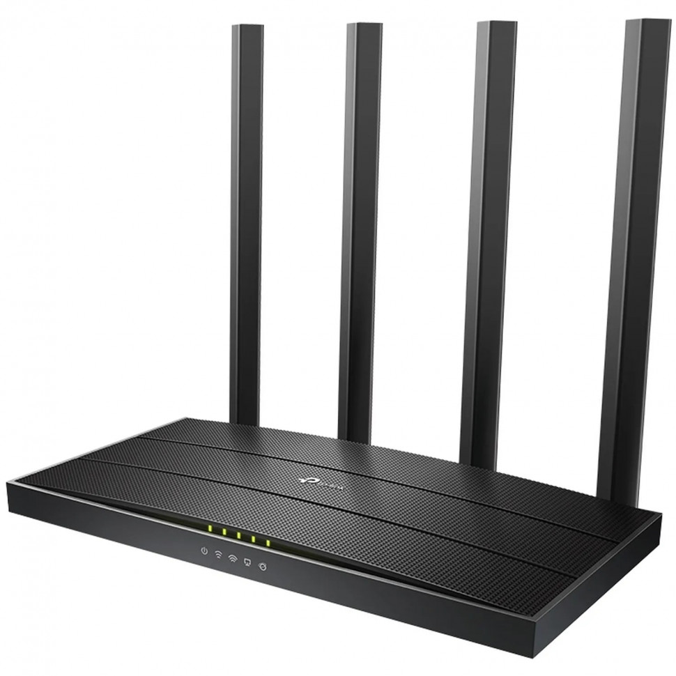 Маршрутизатор беспроводной TP-Link Archer C80 AC1900 10/100/1000BASE-TX чер