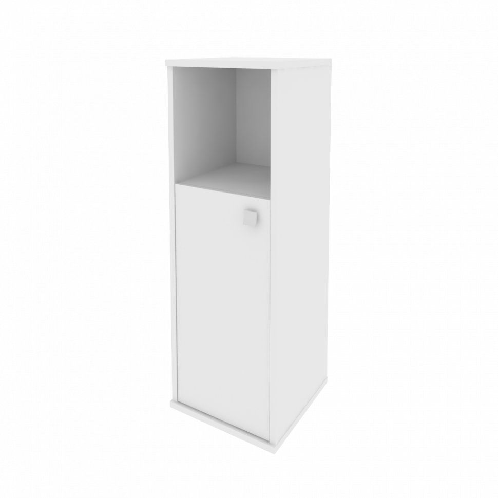 Style Шкаф средний узкий левый Л.СУ-2.1 (L) Белый 412*410*1215 Style Шкаф средний узкий левый Л.СУ-2.1 (L) Белый 412*410*1215