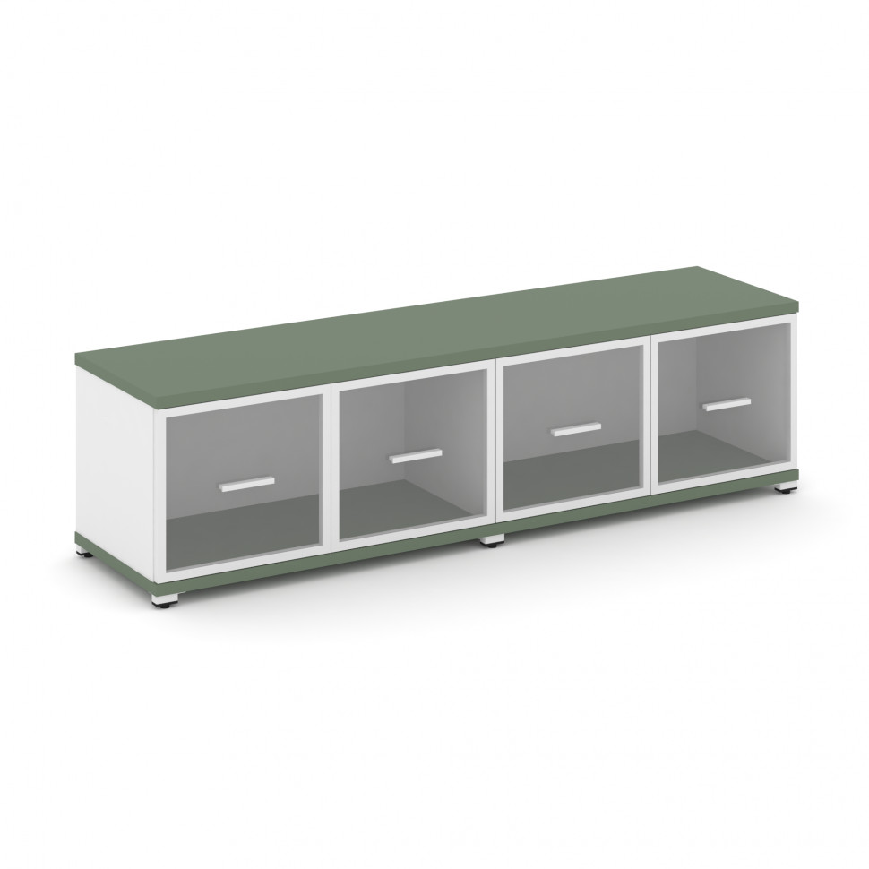 Concept Шкаф 2 широкие секции, 1 ниша CN.STS-123 RPW W Кобо/Белый Бриллиант/Металл Белый/Прозрачный Concept Шкаф 2 широкие секции, 1 ниша CN.STS-123 RPW W Кобо/Белый Бриллиант/Металл Белый/Прозрачный