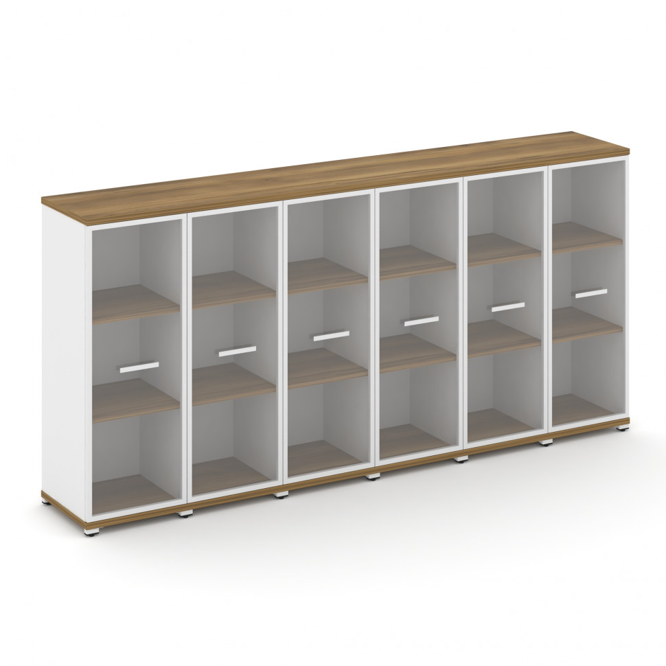 Concept Шкаф 6 узких секций, 3 ниши CN.STU-366 RPW W Сандал Янтарный/Белый Бриллиант/Металл Белый/Пр Concept Шкаф 6 узких секций, 3 ниши CN.STU-366 RPW W Сандал Янтарный/Белый Бриллиант/Металл Белый/Пр