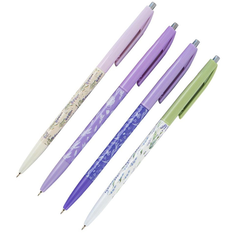 Ручка шариковая автомат. M&amp;G Lavender0,38,масл,син,ассABP861712238GKC