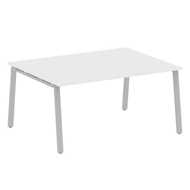 Metal System Переговорный стол (1 столешница) на А-образном м/к БА.ПРГ-1.4 Белый/Металл Серый 1600*1 Metal System Переговорный стол (1 столешница) на А-образном м/к БА.ПРГ-1.4 Белый/Металл Серый 1600*1