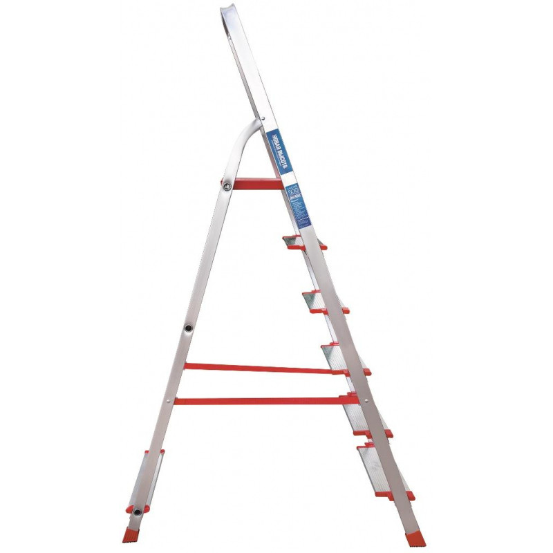 Стремянка алюминиевая усиленная 225 кг 6 ступеней (130 мм) Новая Высота