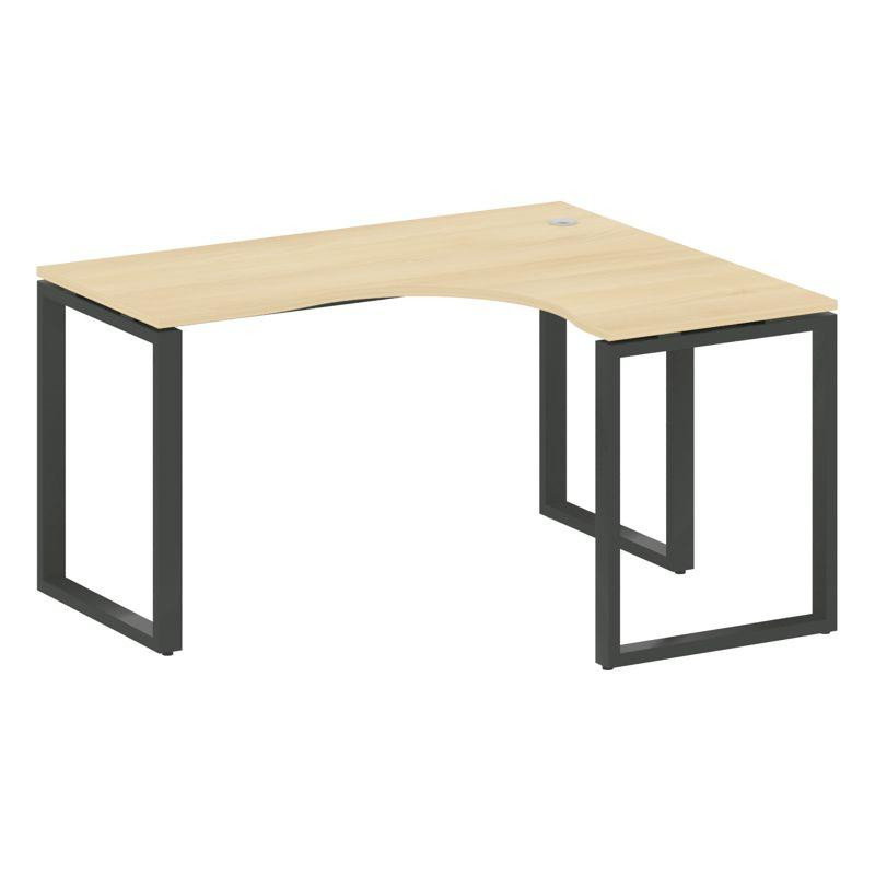 Metal System Стол криволинейный правый на О-образном м/к БО.СА-3 (R) Акация Лорка/Металл Антрацит 14 Metal System Стол криволинейный правый на О-образном м/к БО.СА-3 (R) Акация Лорка/Металл Антрацит 14