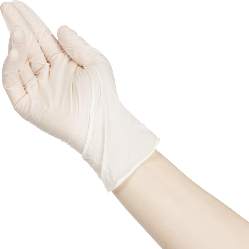 Мед.смотров. перчатки латекс, н/о, (XS), 50 пар/уп уп