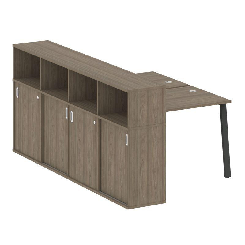 Metal System Рабочая станция с шкафом-купе на А-образном м/к БА.РС-СШК-4.1 Т Вяз Благородный/Металл Metal System Рабочая станция с шкафом-купе на А-образном м/к БА.РС-СШК-4.1 Т Вяз Благородный/Металл