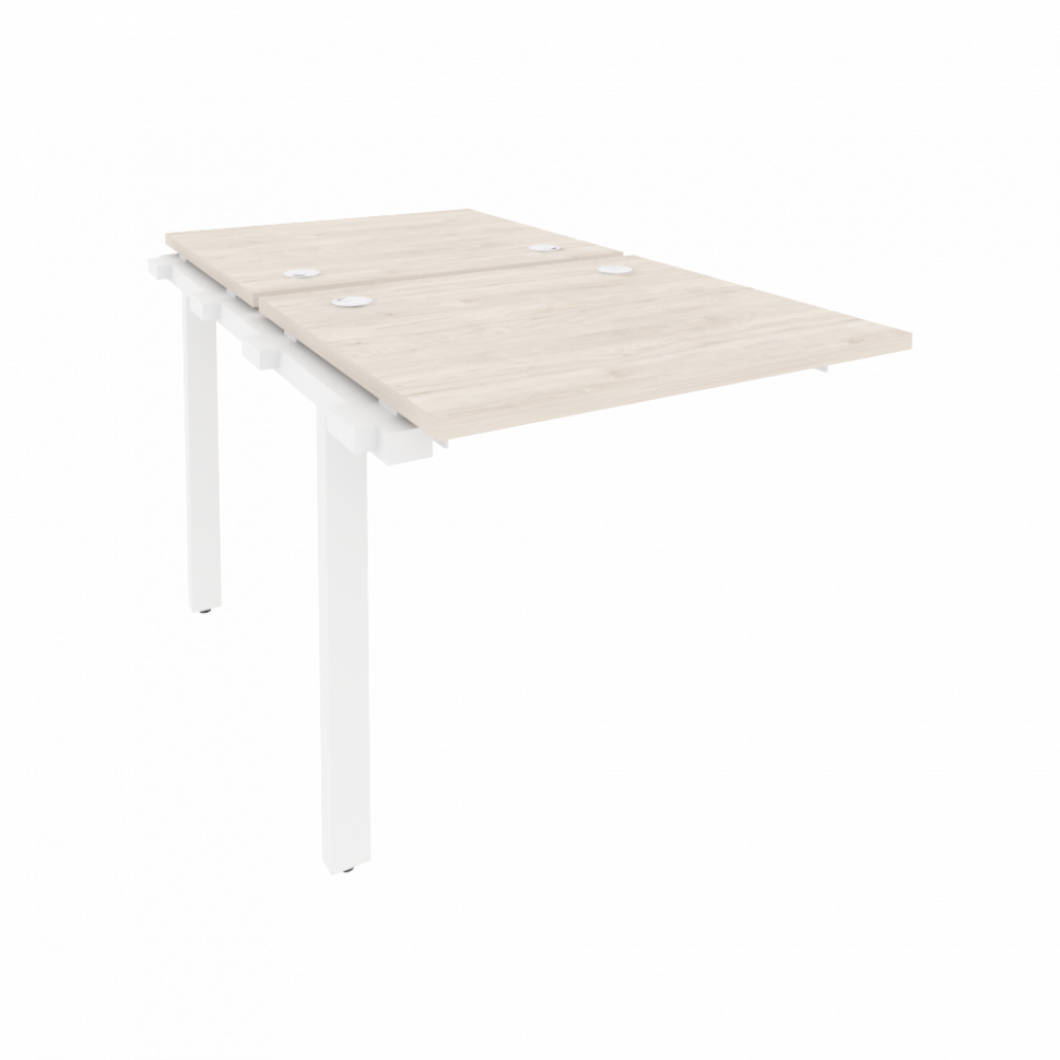 Onix Наборный элемент рабочей станции на м/к O.M-2.NRS-0.7 Денвер Светлый/Металл Белый 780*1475*750 Onix Наборный элемент рабочей станции на м/к O.M-2.NRS-0.7 Денвер Светлый/Металл Белый 780*1475*750