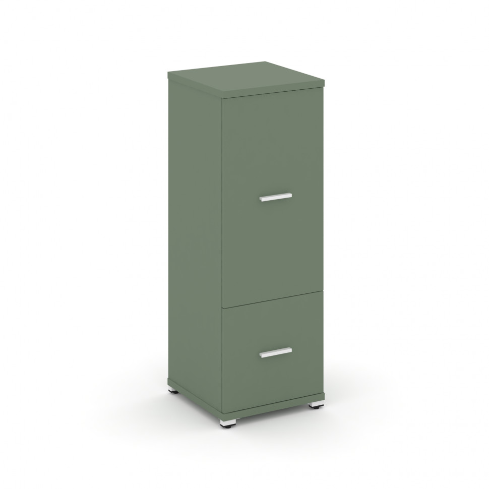 Concept Шкаф 1 узкая секция, 3 ниши CN.STU-312 W Кобо/Металл Белый 420*420*1186