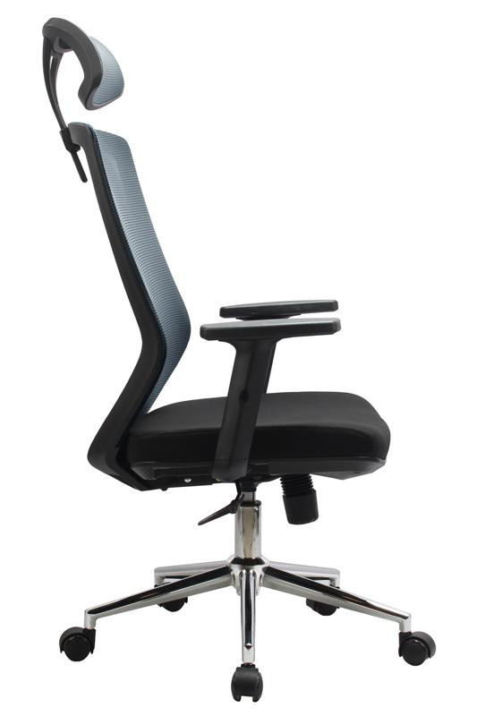 Кресло Альт RCH 833H Серый/Черный