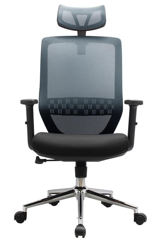 Кресло Альт RCH 833H Серый/Черный