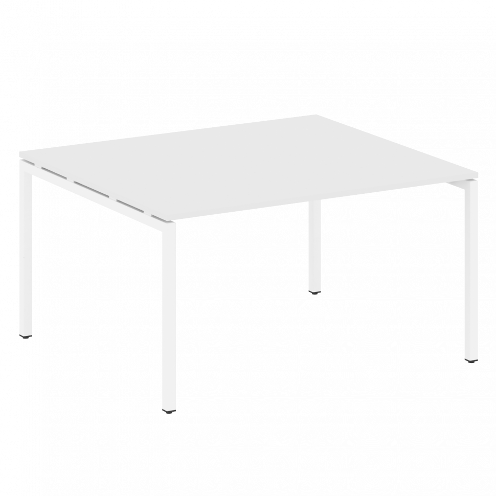 Metal System Quattro Переговорный стол (1 столешница) на П-образном м/к 40БП.ПРГ-1.3 Белый/Металл Бе Metal System Quattro Переговорный стол (1 столешница) на П-образном м/к 40БП.ПРГ-1.3 Белый/Металл Бе