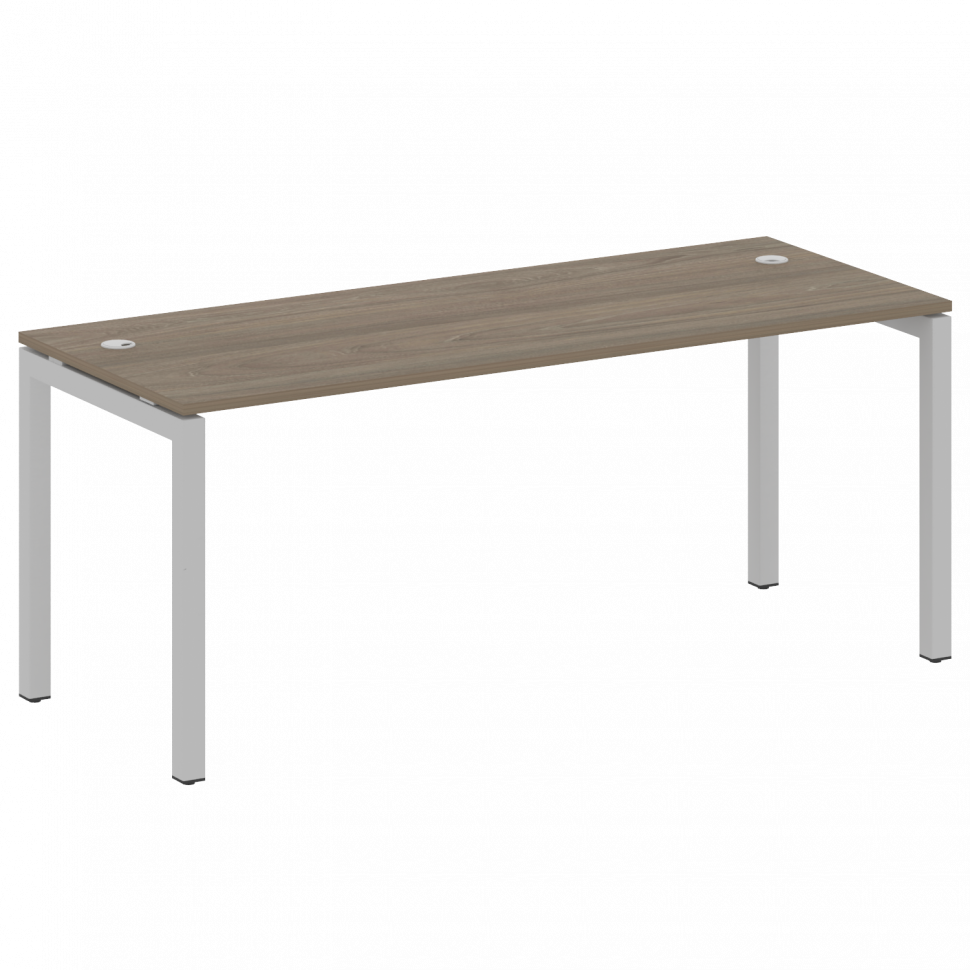 Metal System Quattro Стол письменный на П-образном м/к 50БП.СП-5 Вяз Благородный/Металл Серый 1800*7 Metal System Quattro Стол письменный на П-образном м/к 50БП.СП-5 Вяз Благородный/Металл Серый 1800*7