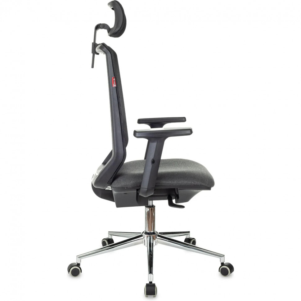 Кресло VB_EChair 663 TC-H/SL черный TW-01 38-418 сетка/ткань
