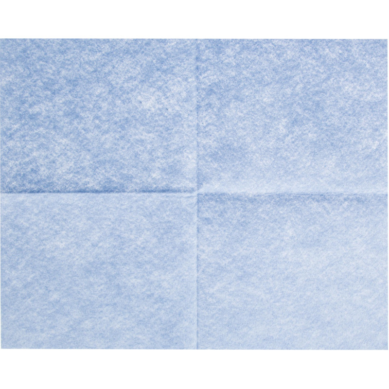 Салфетки хозяйственные Luscan Professional виск 90г/м2 30х38 5шт/уп голубые