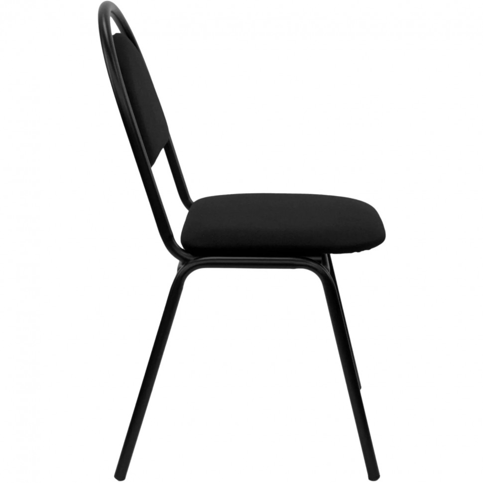 Стул 0MX_UA_SEVEN-15 (Свевен) каркас черный, ткань черная С-11