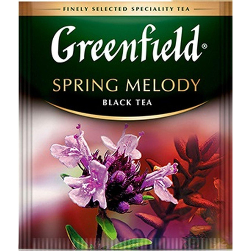 Чай Greenfield Spring Melody черный фольгир.25пак/уп 0525-10