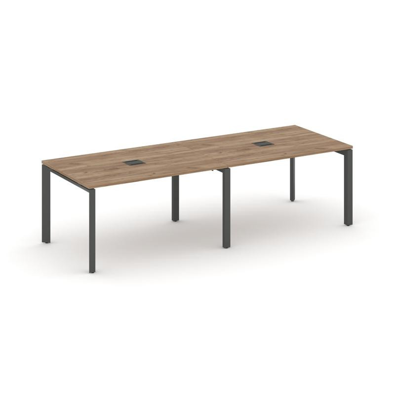 Style Project Стол переговорный SN-59P.SPRG-012 Дуб Табак/Металл Антрацит 2360*980*750