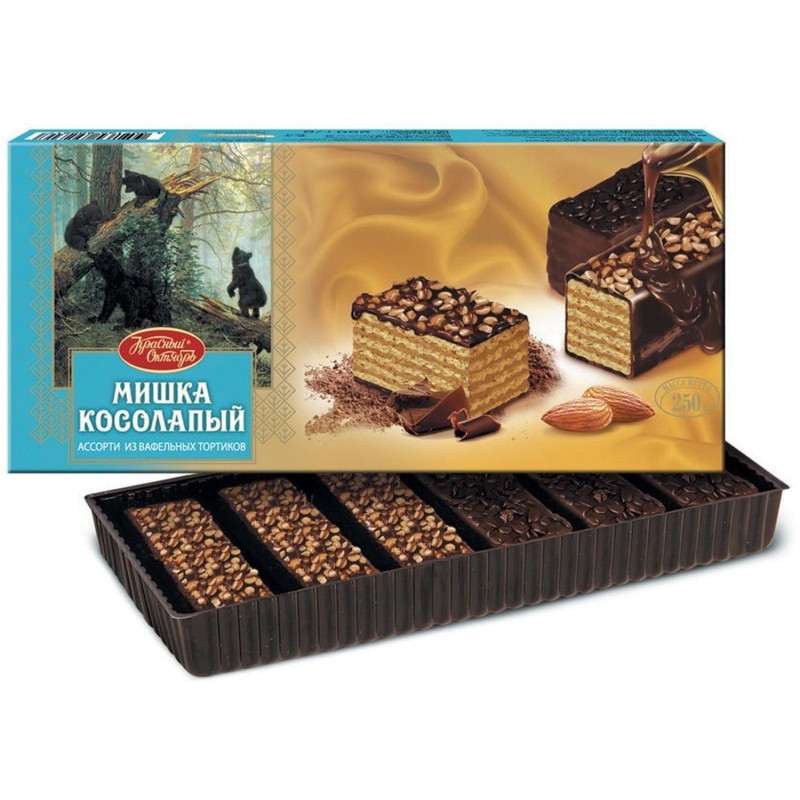 Торт вафельный Мишка косолапый 250 г