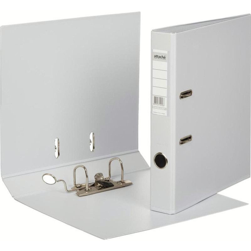 Папка-регистратор Strong Line  50мм, серый, ПБП2, карм.кор