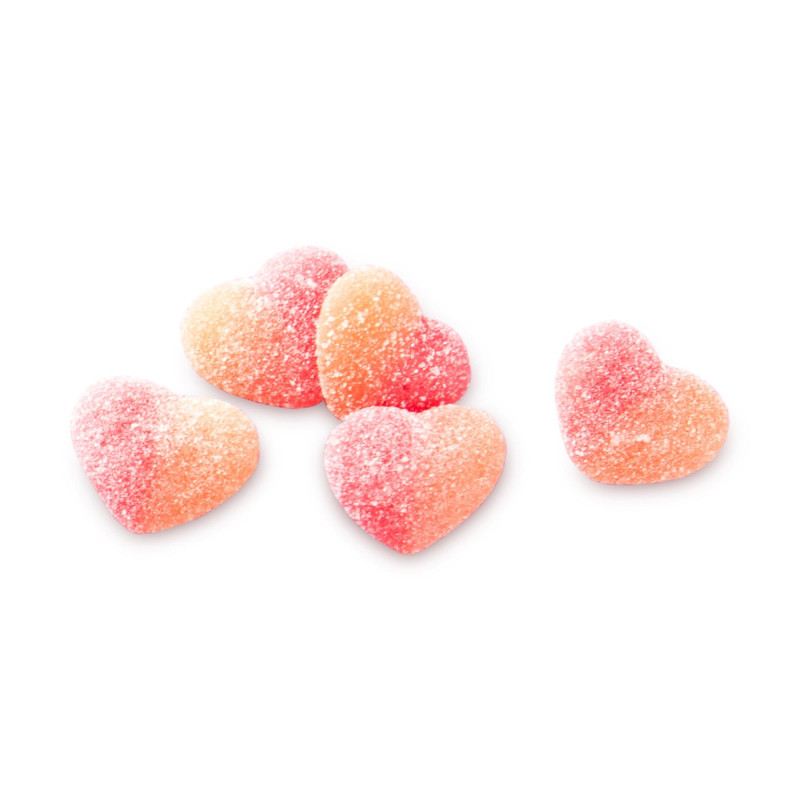 Мармелад жевательный Азовская КФ Сердечки фигурный, 1кг
