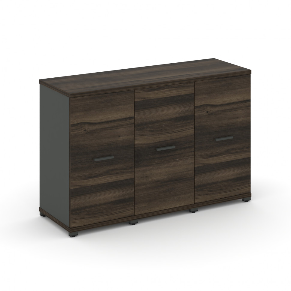 Concept Шкаф 3 узкие секции, 2 ниши CN.STU-233 A Дуб Мали/Антрацит/Металл Антрацит 1252*420*818 Concept Шкаф 3 узкие секции, 2 ниши CN.STU-233 A Дуб Мали/Антрацит/Металл Антрацит 1252*420*818