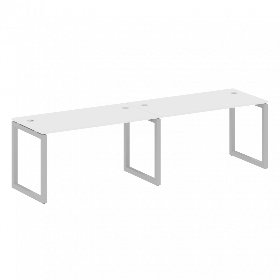 Metal System Quattro Рабочая станция на 2 места на О-образном м/к 50БО.СМ-2.3 Белый/Металл Серый 280 Metal System Quattro Рабочая станция на 2 места на О-образном м/к 50БО.СМ-2.3 Белый/Металл Серый 280