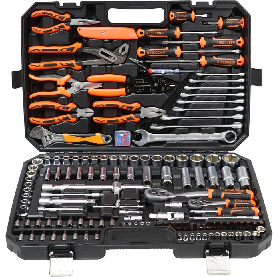 Набор инструментов KINGQUEEN 160 предм.72 зуб.WIB-276