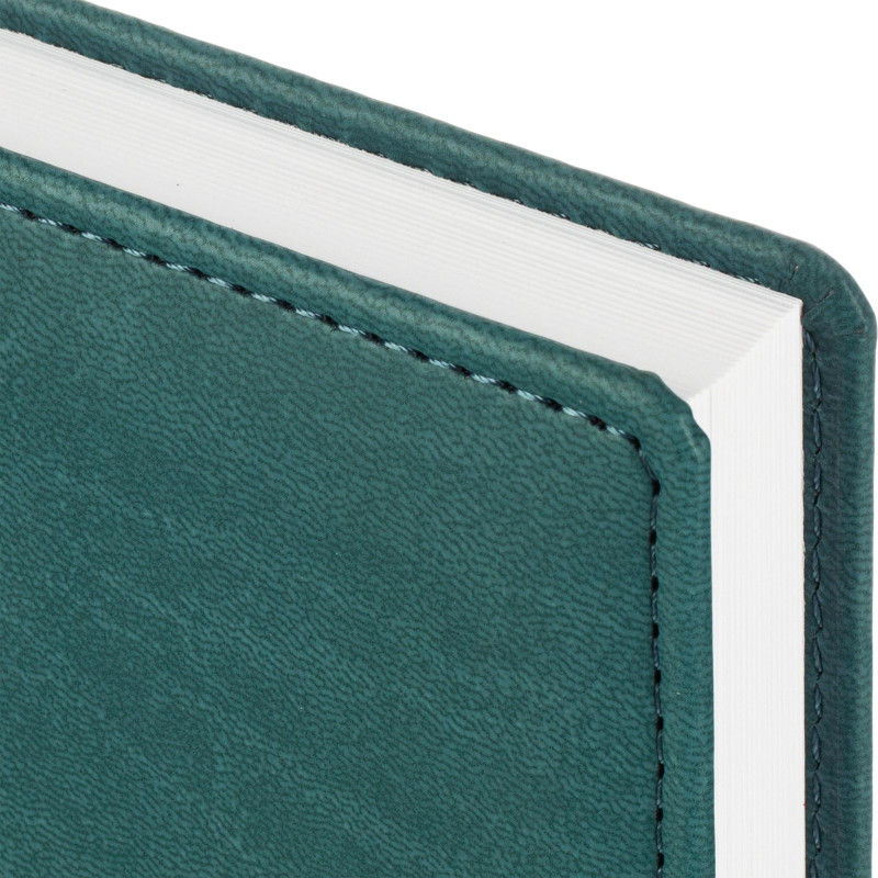 Ежедневник датированный 2026 АТТАСНЕ А5, 180л, 143х210мм, Сиам бирюзовый