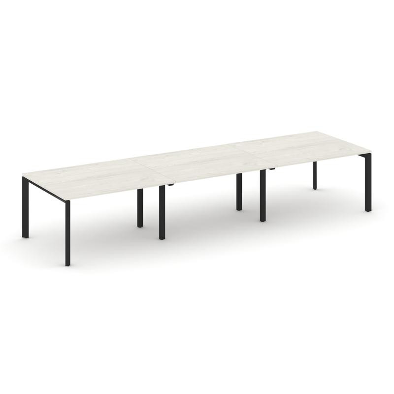 Style Project Стол переговорный SN-59P.SPRG-054.3 Дуб Наварра/Металл Черный 4740*1180*750