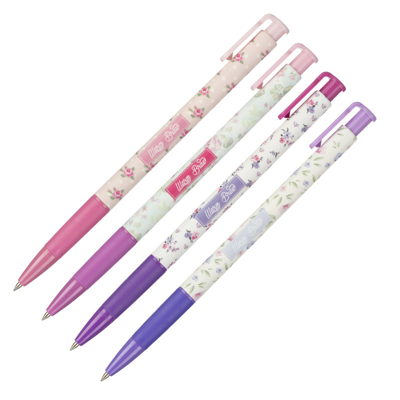 Ручка шариковая автомат. M&amp;G манж, 0,5 мм, син, в асс ABP827742205F4C