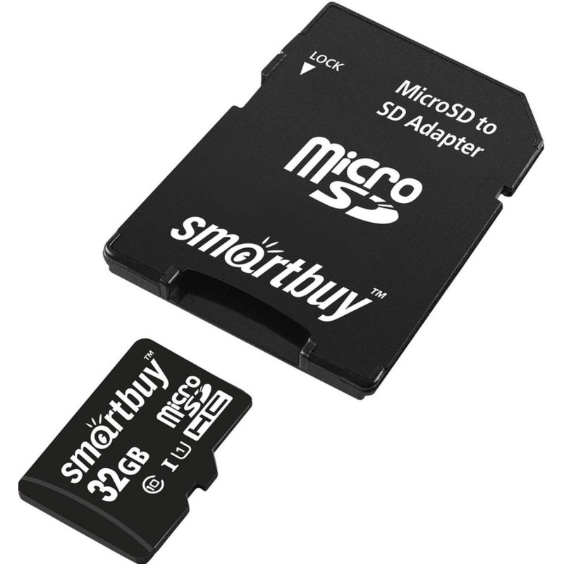 Карта памяти SmartBuy microSDHC 32Gb UHS-I Cl10 +ад, SB32GBSDCL10-01 Карта памяти SmartBuy microSDHC 32Gb UHS-I Cl10 +ад, SB32GBSDCL10-01