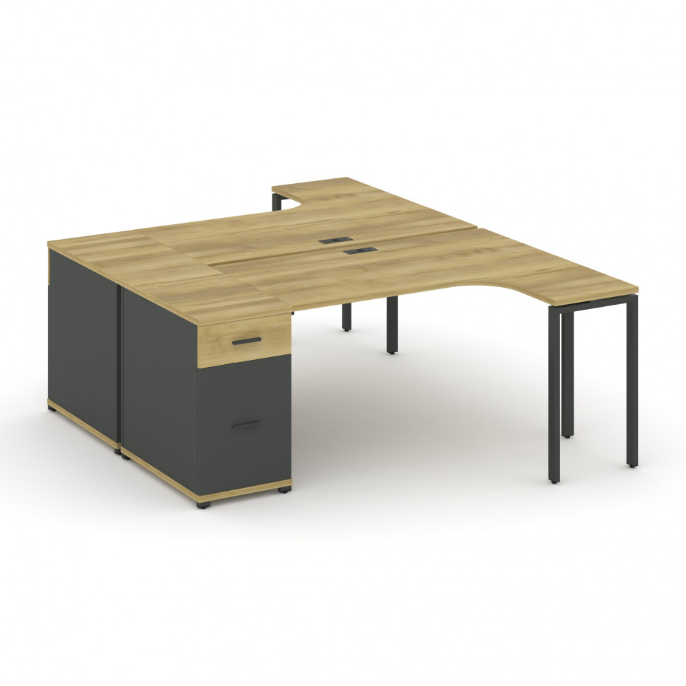 Concept Рабочая станция CN.DSA-403 A Дуб Винченцо/Антрацит/Металл Антрацит 1800*1180*750 Concept Рабочая станция CN.DSA-403 A Дуб Винченцо/Антрацит/Металл Антрацит 1800*1180*750