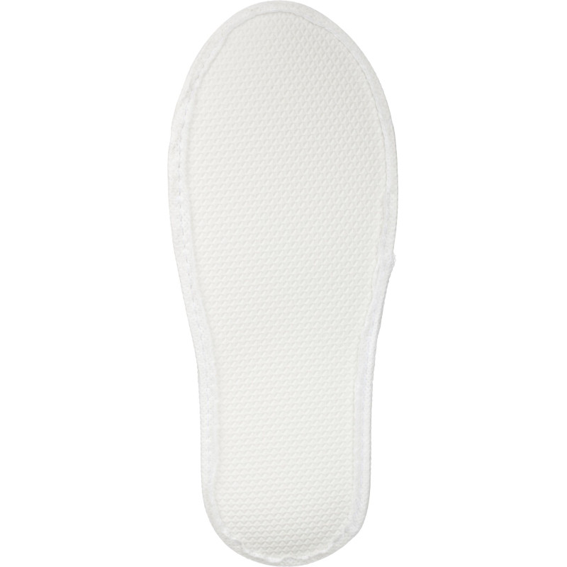 Тапочки одноразовые ГП Махровые Классик белые с закр мыс 2,5мм 150пар/уп