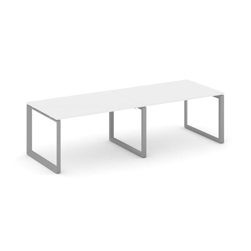 Style Project Стол переговорный SN-59O.SPRG-011.3 Белый/Металл Серый 1960*980*750