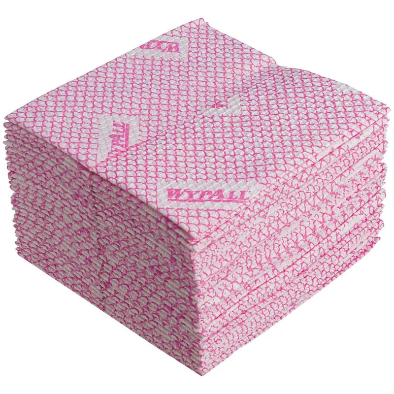 Материал протирочный нетканый WypAll X80 Plus красный 30л/уп 19127 (KFC)