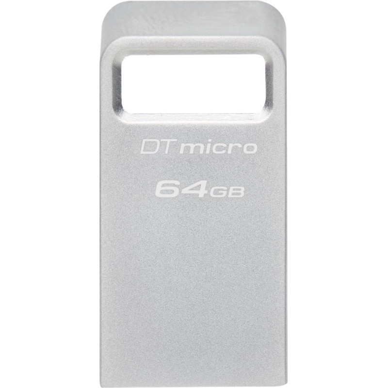 Флеш-память Kingston DataTraveler Micro G2, 64 Гб, USB 3.2, до 200 МБ/с